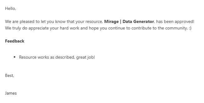 Mirage | Data Generator опубликован в Figma Community
